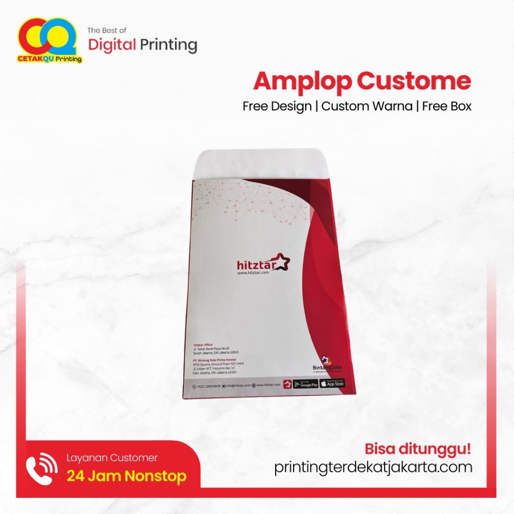 Amplop Custom: Pilihan Tepat untuk Tampilan Profesional dan Unik