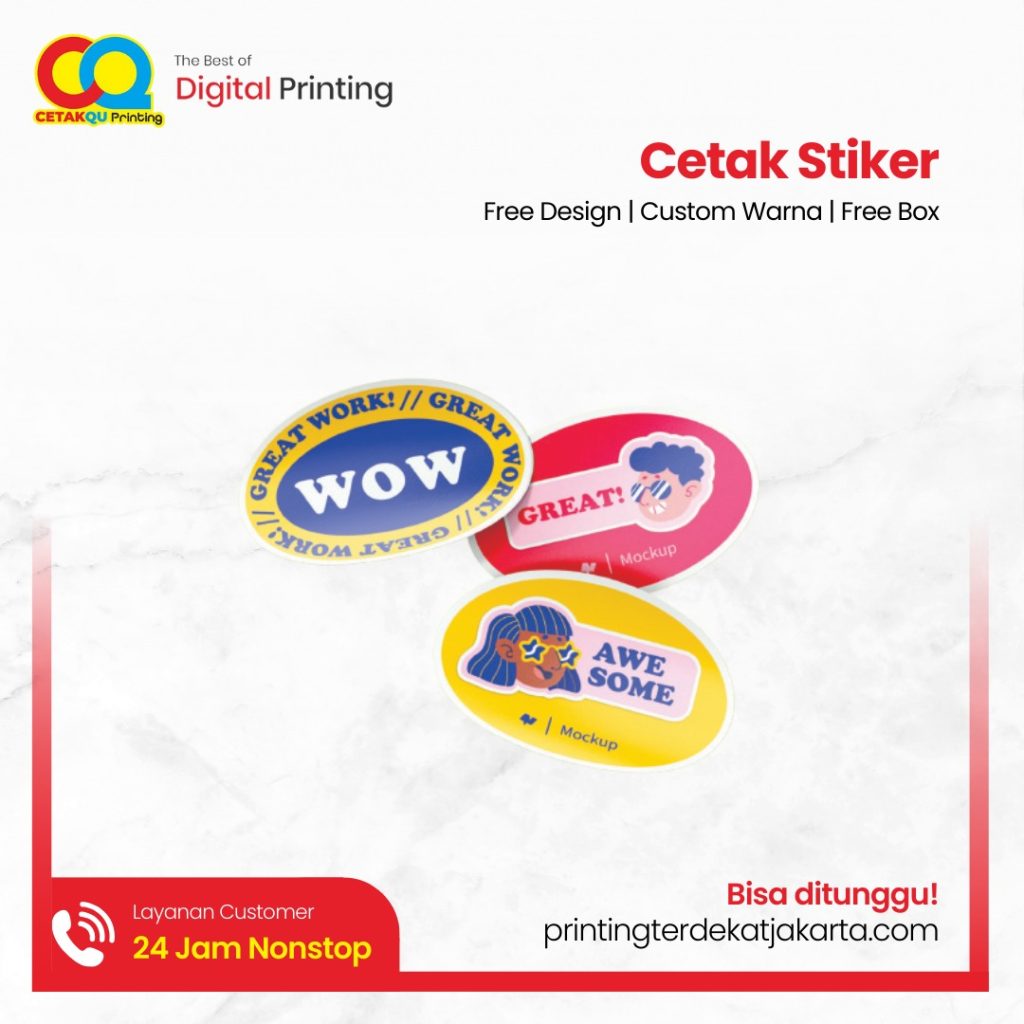 Cetak Stiker Berkualitas: Solusi Promosi dan Branding Efektif di Printing Terdekat Jakarta